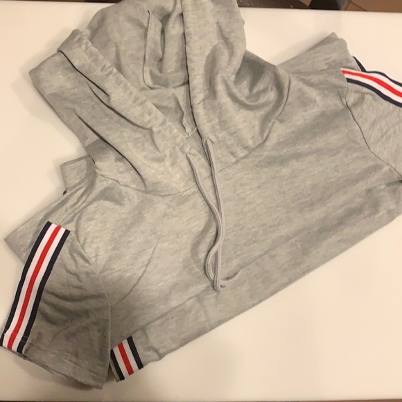 SHEIN Dresses & Skirts - 💋 2 PIECE CROPPED HOODIE AND SKIRT SIZE MEDIUM